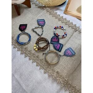 NWT 5 Bracelets Paparazzi Fashion Jewelry Lot Silver Mixed Colors